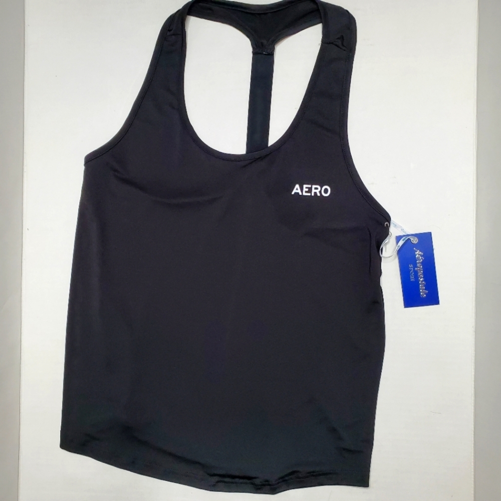 Aeropostale Workout Top Running Racerback Size Medium NWT
